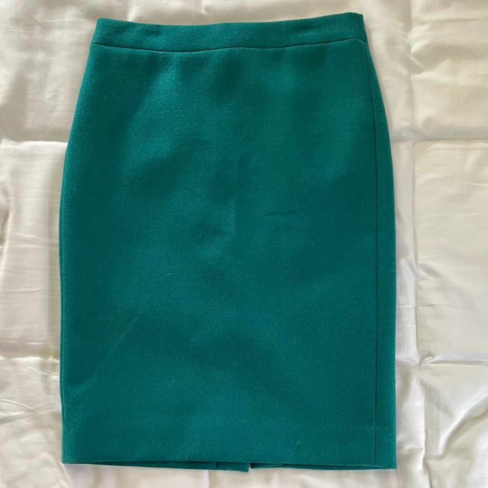 I crew no.2 pencil skirt (wool) - size 00